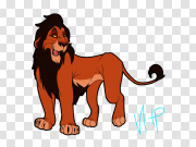 The Lion King Scar PNG Image 狮子王伤疤PNG图片 PNG图片