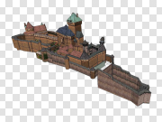 Castle Fantasy City PNG Pic 城堡梦幻城图片 PNG图片