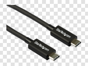 USB Type-C Cable PNG Photo USB Type-C电缆PNG照片 PNG图片