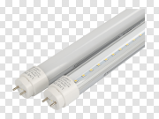 White Tube Light PNG High-Quality Image 白光管PNG高质量图像 PNG图片