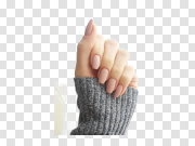 Acrylic Nails PNG High-Quality Image 亚克力指甲PNG高品质图像 PNG图片