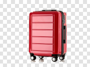 Red Suitcase Free PNG Image 红色手提箱免费PNG图片 PNG图片