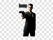 James Bond PNG Transparent Image 詹姆斯邦德PNG透明图像 PNG图片