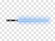 Blue Lightsaber Transparent Images 蓝色光剑透明图像 PNG图片