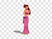 Disney Megara Transparent Background PNG 迪士尼Megara透明背景PNG PNG图片