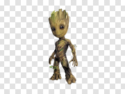 Baby Groot Transparent Images 婴儿呻吟透明图像 PNG图片