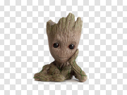 Baby Groot PNG High-Quality Image Baby Groot PNG高质量图像 PNG图片