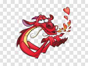 Mushu Dragon PNG High-Quality Image 木须龙PNG高质量图片 PNG图片