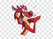 Mushu Dragon Free PNG Image 木须龙免费PNG图片 PNG图片