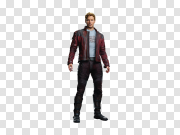 Chris Pratt Star-Lord PNG High-Quality Image Chris Pratt明星领主PNG高质量图像 PNG图片