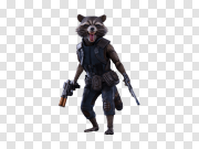 Rocket Raccoon Transparent Image 火箭浣熊透明图像 PNG图片