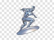 Silver Surfer Free PNG Image 银色冲浪免费PNG图片 PNG图片