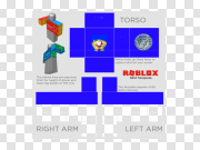 Aesthetic Roblox Shirt Template Transparent Image 美感Roblox衬衫模板透明图像 PNG图片