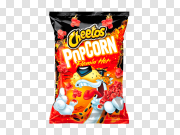 Spicy Hot Cheetos PNG High-Quality Image 麻辣芝士PNG高品质图片 PNG图片