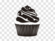 Cupcake PNG Image Background 纸杯蛋糕PNG图像背景 PNG图片