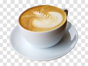 咖啡拿铁PNG图像背景PNG图片 Cafe Latte PNG Image Background 