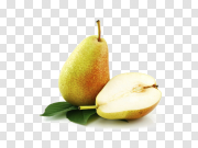 Sliced Pear Free PNG Image 切片梨免费PNG图像 PNG图片