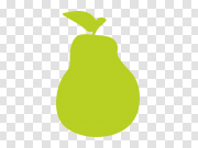 Single Pear Transparent Image 单梨透明图像 PNG图片