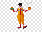 Ronald McDonald Transparent Image 罗纳德麦当劳透明图像 PNG图片