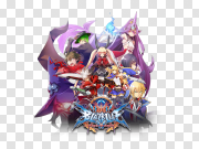 BlazBlue Cross Tag Battle PNG Transparent Image BlazBlue交叉标签战斗PNG透明图像 PNG图片