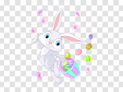  兔子复活节免费PNG图片PNG图片 Rabbit Easter Free PNG Image 