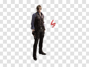 Leon S. Kennedy PNG Background Image 利昂S。Kennedy PNG背景图像 PNG图片