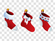 Christmas Red Stocking PNG Image 圣诞红袜PNG图片 PNG图片