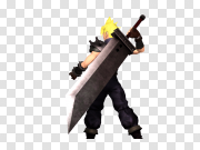 Cloud Strife Transparent Images 云纷争透明影像 PNG图片