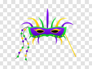 Mardi Gras Transparent Image 狂欢节透明图像 PNG图片