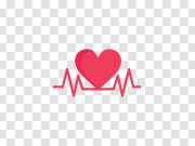 Heartbeat Clipart PNG Photo 心跳剪辑PNG照片 PNG图片