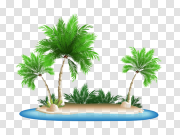 Vacation Beach PNG Image Background 度假海滩PNG图像背景 PNG图片