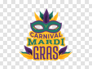 Mardi Gras Mask PNG Photo 狂欢节面具PNG照片 PNG图片