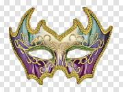 Mardi Gras Mask PNG High-Quality Image 狂欢节面具PNG高品质图像 PNG图片