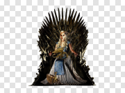 Game of Thrones Chair PNG High-Quality Image 权力游戏椅PNG高品质图像 PNG图片