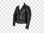 Motorcycle Leather Jacket PNG Transparent Image 摩托车皮夹克PNG透明图片 PNG图片