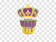 Mardi Gras Logo PNG Transparent Image 狂欢节标志PNG透明图片 PNG图片