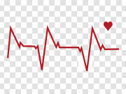 Heartbeat ECG PNG Transparent Image 心跳心电图PNG透明图像 PNG图片
