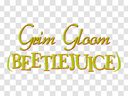 Beetlejuice Logo Transparent Image 甲虫果汁标识透明图像 PNG图片