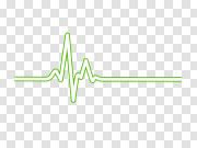 Healthy Heartbeat PNG Image 健康心跳PNG图像 PNG图片