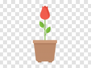 Vector Flower Pot PNG Pic 矢量花盆PNG图片 PNG图片