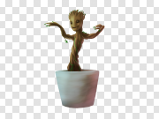 Baby Groot Transparent Image 婴儿腹股沟透明图像 PNG图片