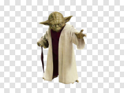 Yoda Star Wars Transparent 尤达星球大战 PNG图片