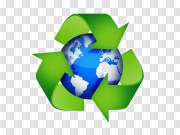 Recycling Earth PNG Image With Transparent Background 透明背景下的PNG图像 PNG图片