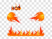 Hot Fire PNG Image 火热PNG图像 PNG图片