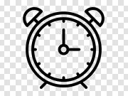 Analog Alarm Clock PNG Image Background 模拟闹钟PNG图像背景 PNG图片