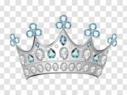 Diamond Crown Transparent Image 钻石冠透明图像 PNG图片