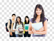 Group College Student PNG Transparent Image 群大学生PNG透明图片 PNG图片