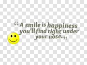 Smile Quotes PNG Image Background 微笑引用PNG图像背景 PNG图片