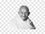 Mahatma Gandhi Download Transparent PNG Image 圣雄甘地下载透明PNG图片 PNG图片